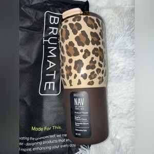 BrüMate Leopard latte nav